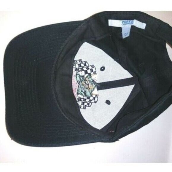 Nascar Hat Cap Lowes Racing Mens Strap Back Black w/Gator embroidery NWOT 2017 - Picture 6 of 9